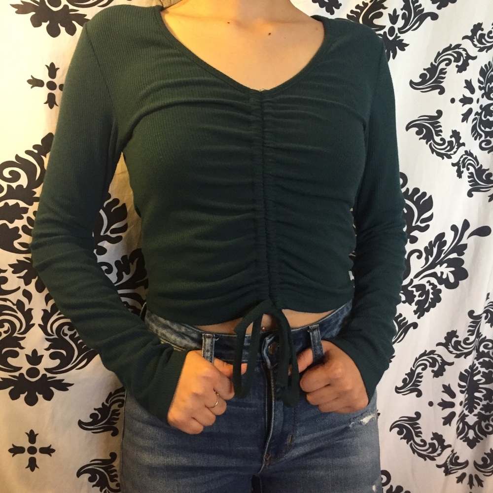 Rue21 crop shirt.